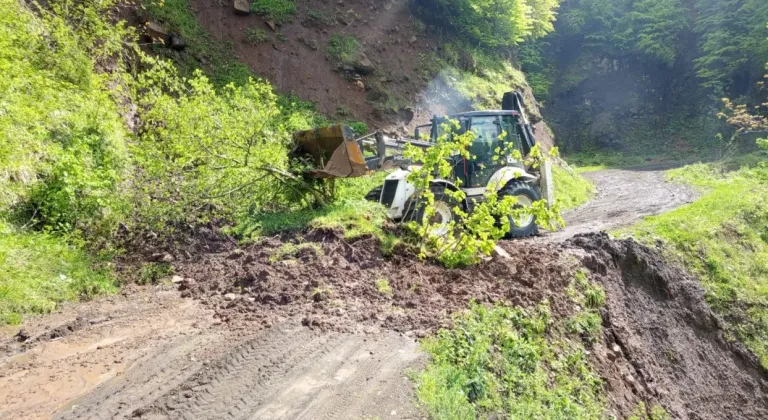 Ordu’da kuvvetli yağış sonrası 120 heyelan