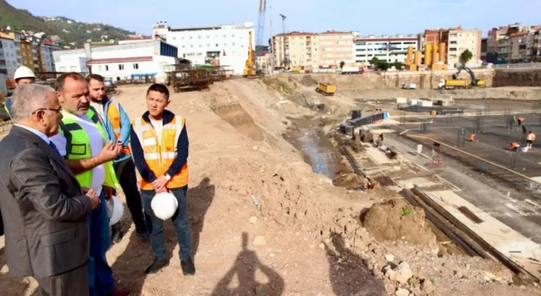 Ordu’da “Milet Bahçesi” İnşaatı Hızla İlerliyor: Başkan Güler İncelemelerde Bulundu