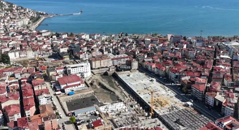 Ordu’da Millet Bahçesi 2000 araçlık otoparkla yükseliyor