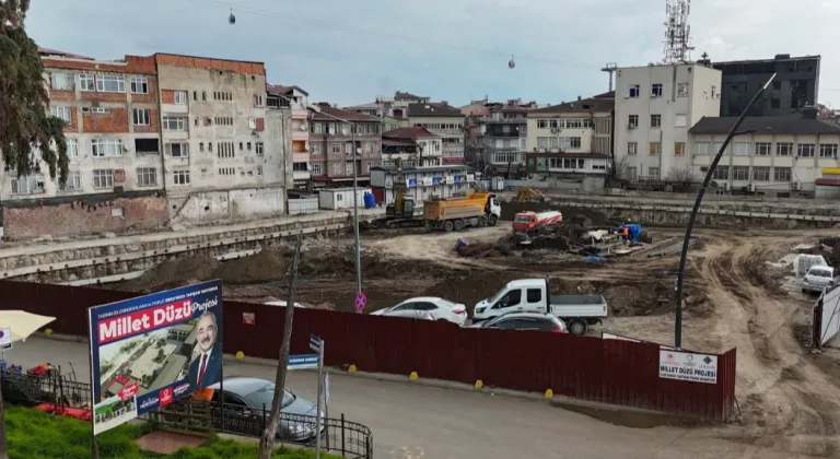 Ordu’da Millet Düzü’nde dönüşüm devam ediyor