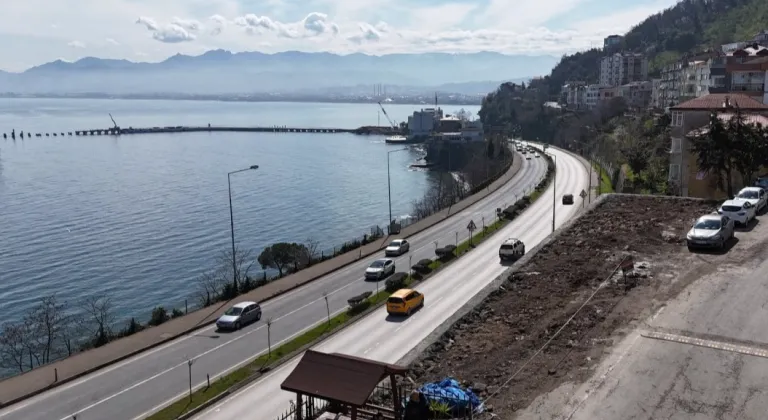 Ordu'da 'Seyir Terası' tamamlanıyor