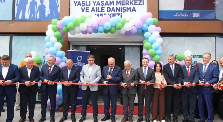 Ordu’da Yaşlı Yaşam Merkezi ve Aile Danışma Merkezi açıldı