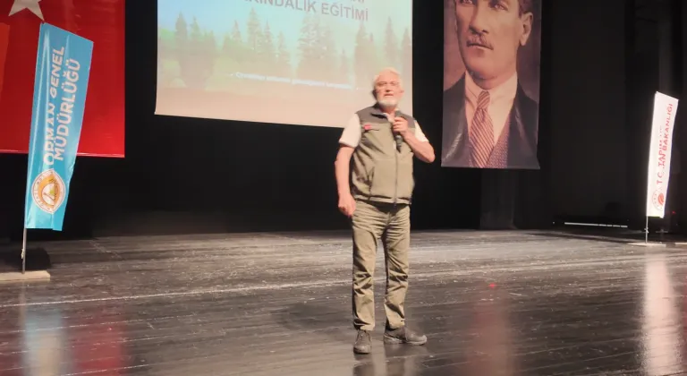Orman yangınlarının önlenmesi amacıyla Bursa'da 'öğretmen eğitimi' sürüyor