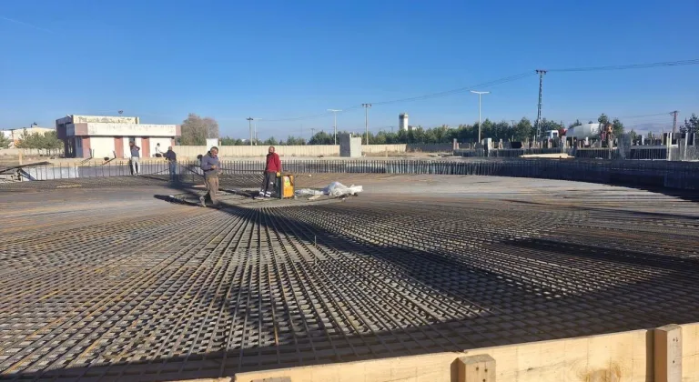 OSB’de 1. Kademe Atıksu Arıtma Tesisi inşaatı hızla sürüyor