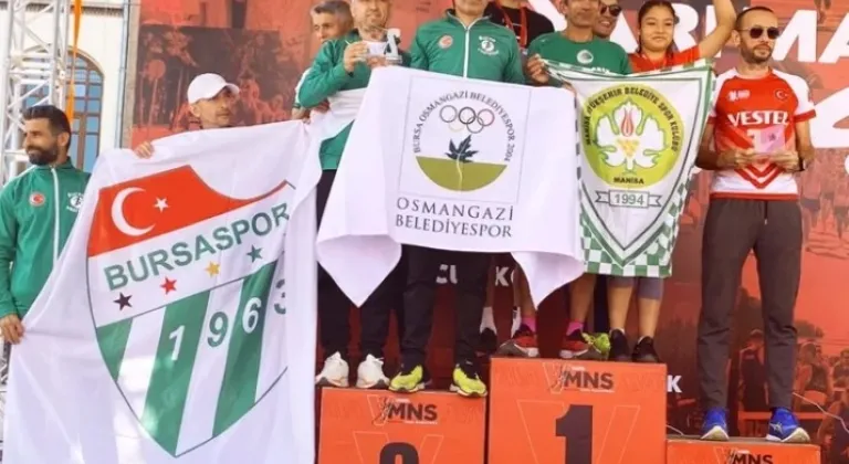 Osmangazi Belediyespor Maratonda Şampiyon Gibi Esti







