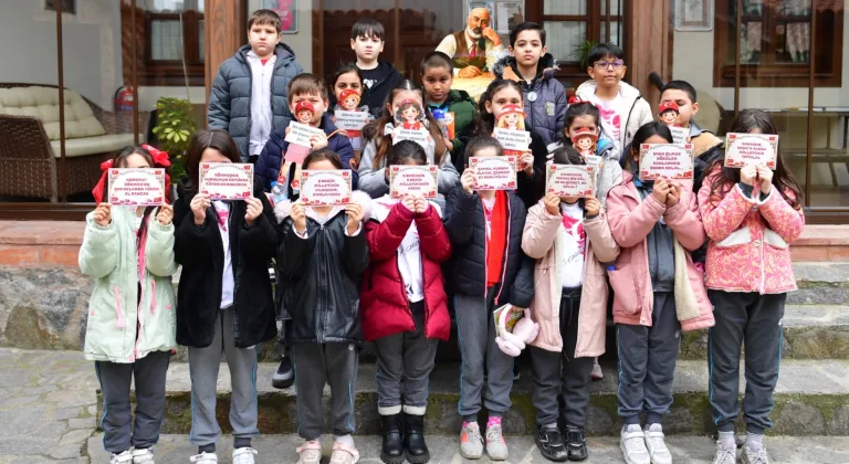 Osmangazi’de çocuklar Mehmet Akif Ersoy’un izinde