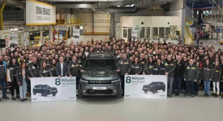 Oyak Renault’da 8 Milyonuncu Araç Üretildi!








