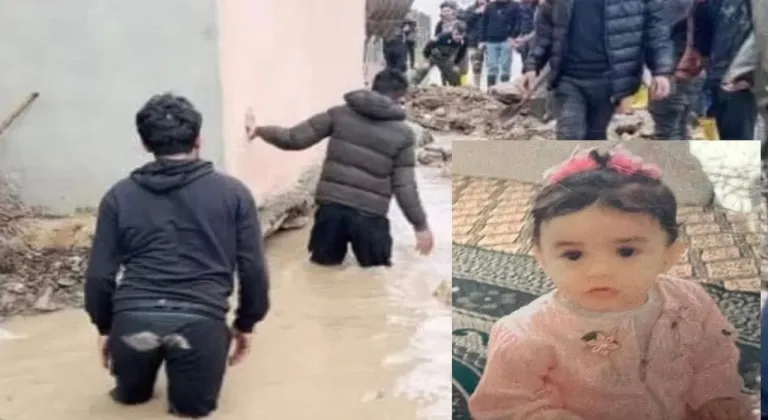 Oyun oynarken tahliye kanalına düşen 3 yaşındaki Berra hayatını kaybetti