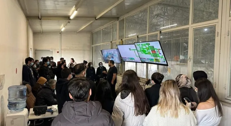 PAÜ Öğrencilerinden Kumkısık Atık Bertaraf Tesisi’ne Eğitim Ziyareti