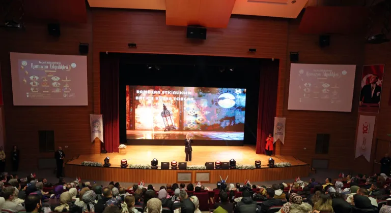 Ramazan etkinliklerine Kayseri Talas damgası
