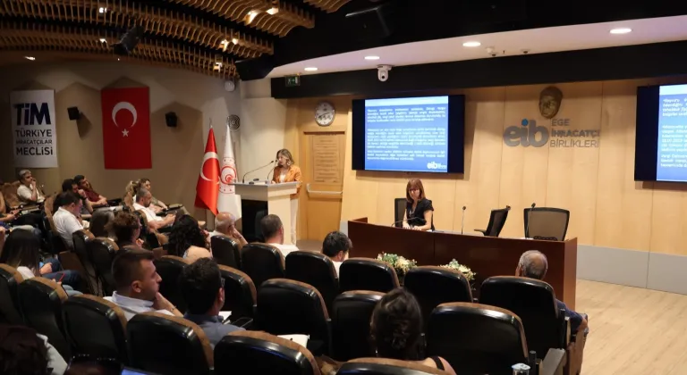 Responsible programı ve devlet destekleri Egeli ihracatçılarla paylaşıldı