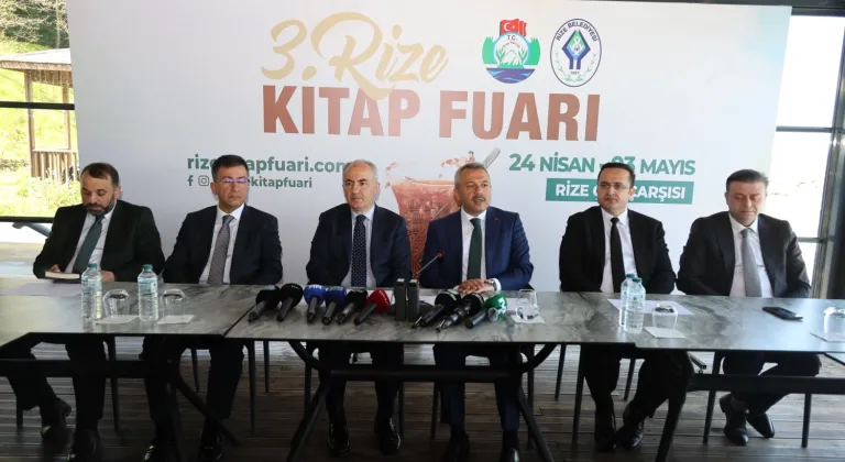 Rize 3. Kitap Fuarı kapılarını açıyor