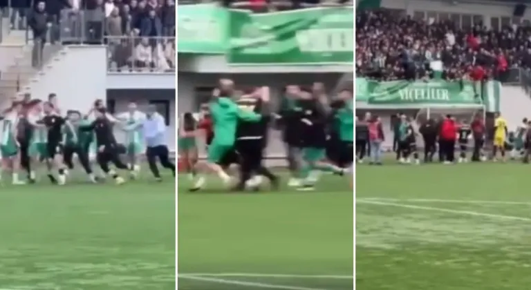 Rize Süper Amatör Lig’de gergin maç: 3 kırmızı kart çıktı