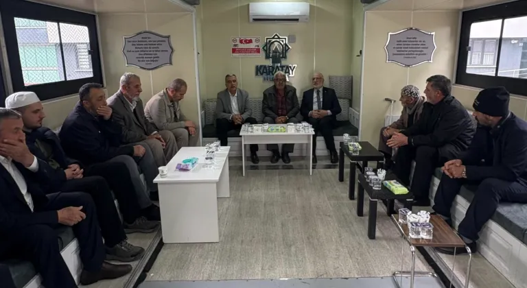 Saadet Partisi Milletvekili Mehmet Karaman Konya’da temaslarda bulundu