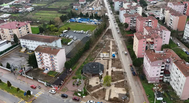 Sakarya Ferizli’nin yeni yaşam alanı tamamlanıyor