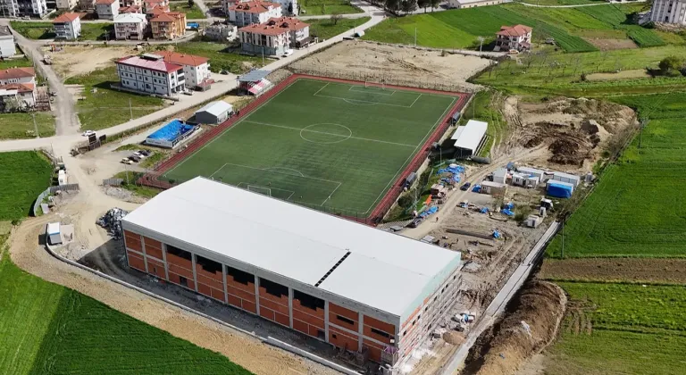 Sakarya Kaynarca’da sportif tesiste sona doğru