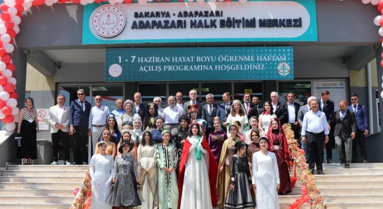 Sakarya'da Hayat Boyu Öğrenme Haftası'na renkli açılış
