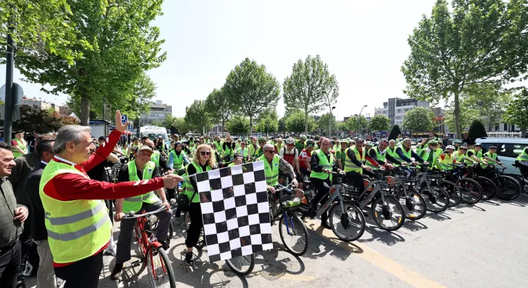 Sakarya'da pedallar farkındalık için çevrildi