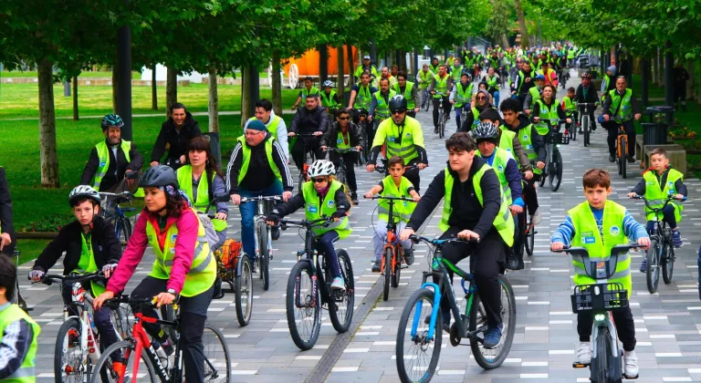 Sakarya'da pedallar güvenli ulaşıma çevriliyor