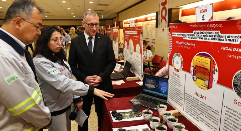 Sakarya'da teknoloji ve çevre odaklı projeler yarıştı