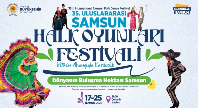 Samsun, Halk Oyunlarıyla Renkleniyor