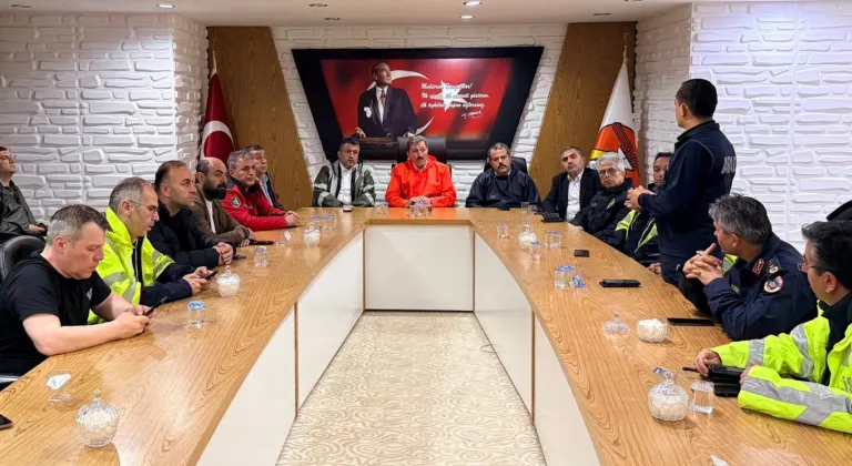 Samsun Havza'da sağanak sonrası koordinasyon sürüyor