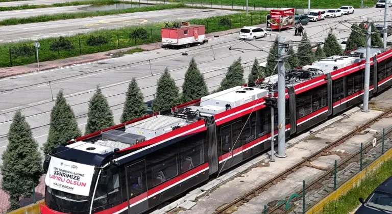 Samsun’da tramvay filosu güçleniyor