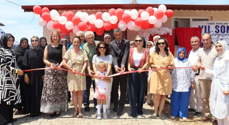 Sapakpınar’da emekler yıl sonu sergisinde taçlandı