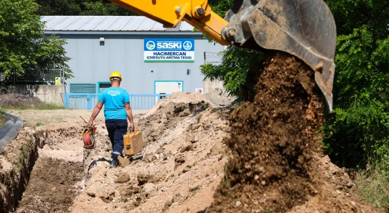 Sapanca’nın 5 mahallesinde içme suyu altyapısı yenileniyor
