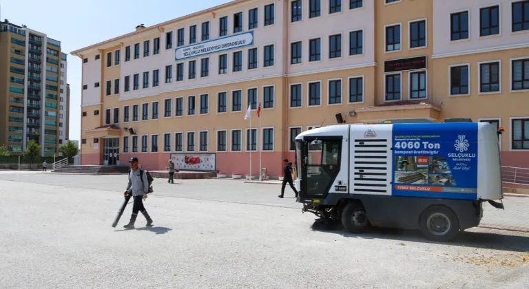 Selçuklu’da Okullar Yeni Eğitim Yılına Hazırlanıyor