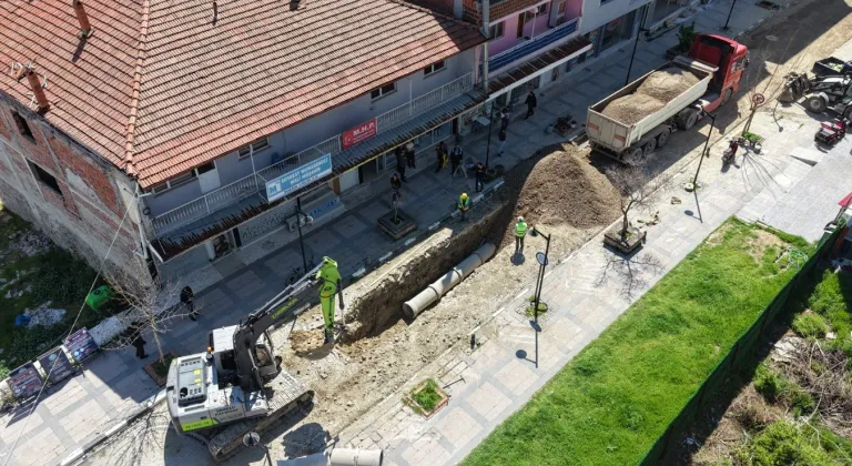 Selendi Yenicami’de 6 Milyon Liralık Altyapı Yatırımı Başladı