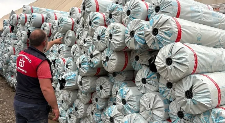 Seraları zarar gören üreticilere Kocaeli'den destek