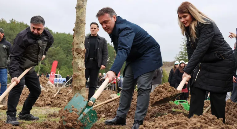 Şeyh Edebali’nin 700. yılında fidanlar toprakla buluştu