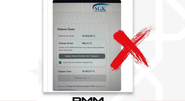 SGK ödemelerinde “banka ücreti alınıyor” iddiası asılsız!