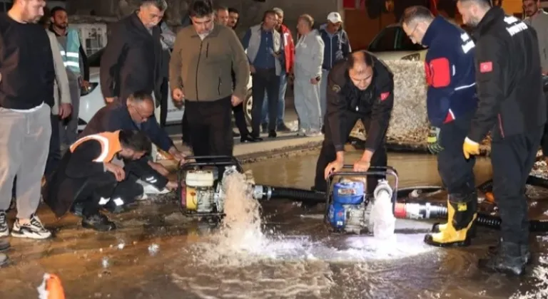 Sivas’ta Su Arızası Giderildi, Şebeke Yeniden Devrede

