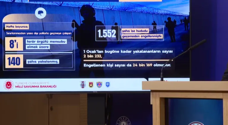 Son bir haftada 140 kaçak geçiş girişimi engellendi... Hudut güvenliği kesintisiz sürüyor