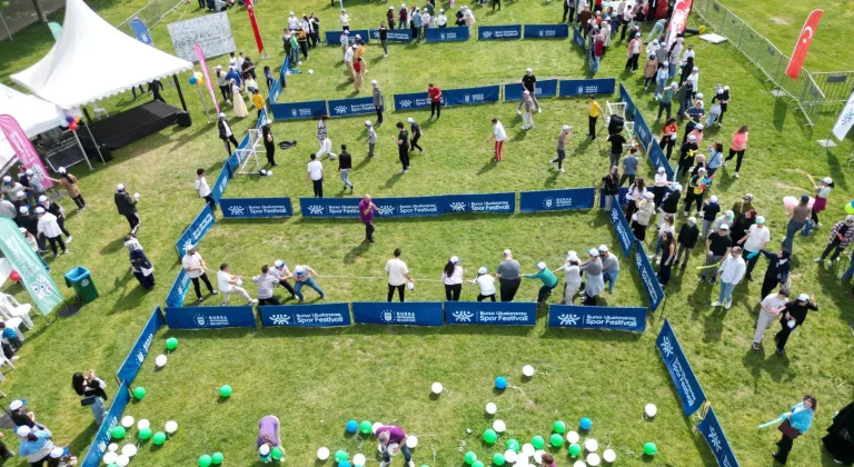 Spor Festivali’nde Bursalı özel çocukların mutlu günü