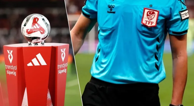 Süper Lig’de 19. haftanın hakemleri açıklandı