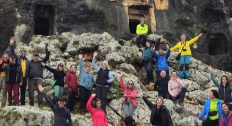 Tarihi Kilikya Yolu doğaseverlerin buluşma noktası oldu