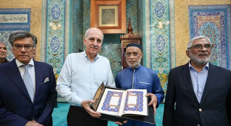 TBMM Başkanı Kurtulmuş, Lizbon’da Müslüman Toplum Temsilcileriyle Buluştu