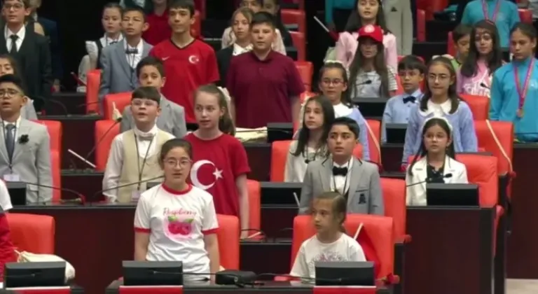 TBMM, Başkanlığı Çocuklara Emanet Etti

