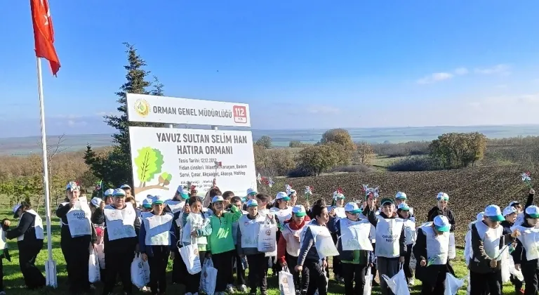 Tekirdağ’da Doğa Bilinci Etkinliğine Yoğun İlgi