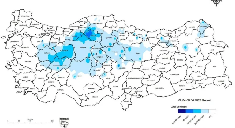 Tekirdağ’dan zirai don uyarısı!