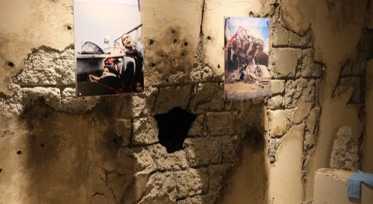 Teknoloji ile insani hikâyeler buluştu... Gazze Mektupları” sergisi ziyarete açıldı