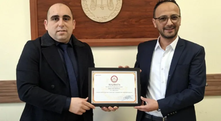 Terziler Odasının yeni Başkanı Önder Keleşoğlu mazbatasını aldı