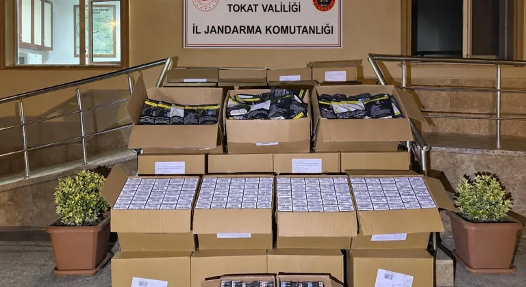 Tokat'ta kaçak tütün operasyonu: 2 şüpheli hakkında işlem