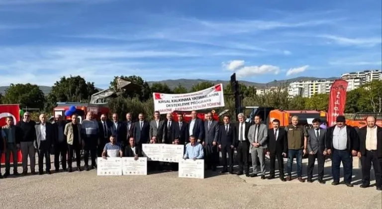 Tokat'ta 115 çiftçiye 105 milyon liralık ekipman desteği