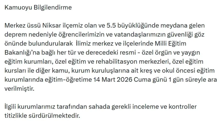 Tokat'ta 5.5 büyüklüğünde deprem (4)