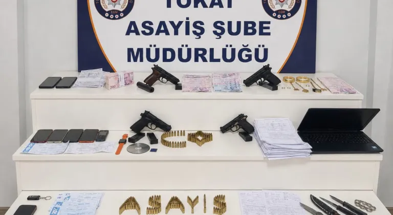 Tokat’ta dolandırıcılık operasyonu; 7 gözaltı