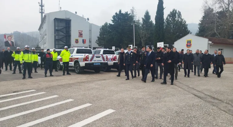 Tokat’ta Emniyet ve Jandarma’ya 79 Yeni Araç Teslim Edildi
